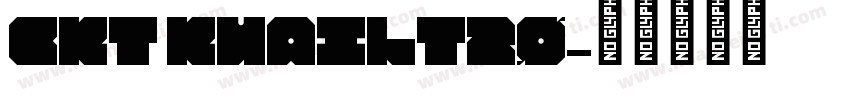 ckt kuailt20字体转换